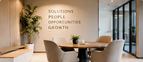 Modern professional meeting space